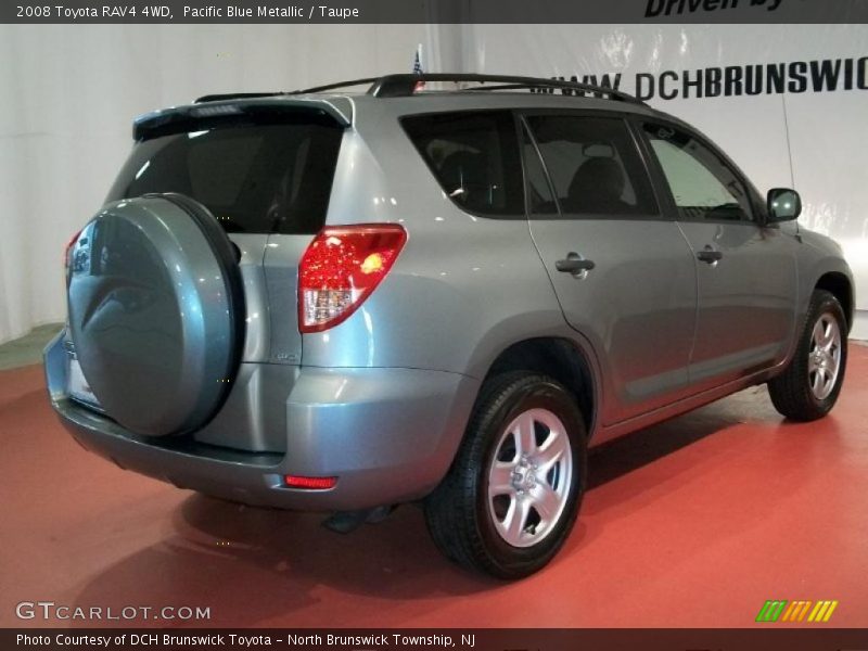 Pacific Blue Metallic / Taupe 2008 Toyota RAV4 4WD