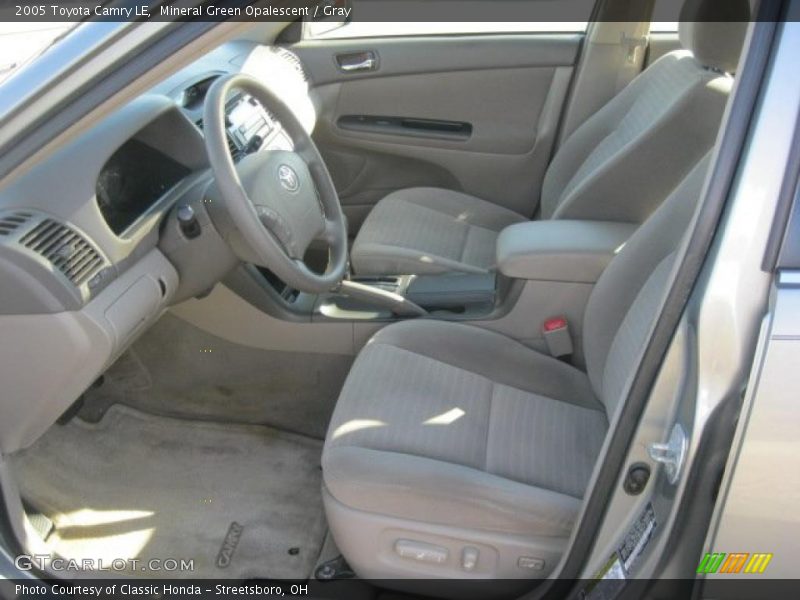 Mineral Green Opalescent / Gray 2005 Toyota Camry LE