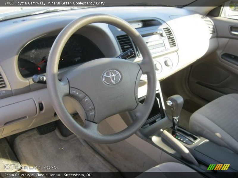 Mineral Green Opalescent / Gray 2005 Toyota Camry LE