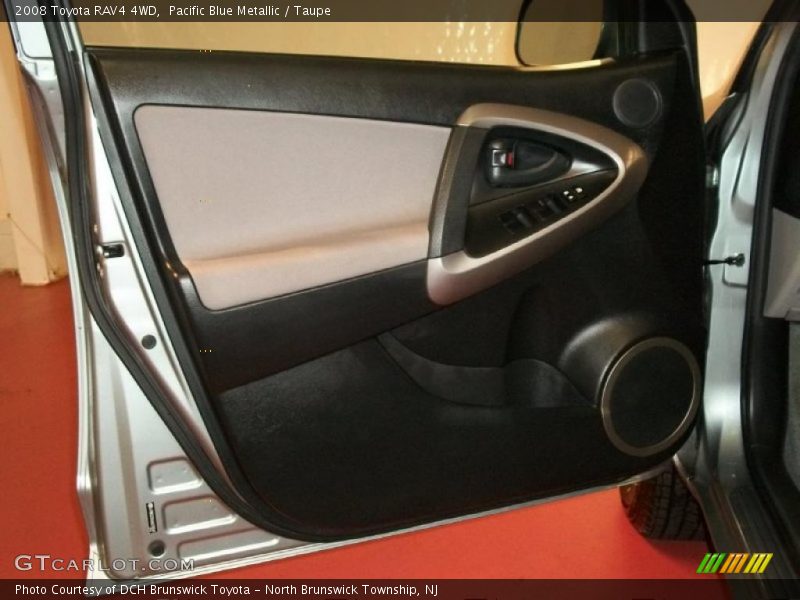 Pacific Blue Metallic / Taupe 2008 Toyota RAV4 4WD