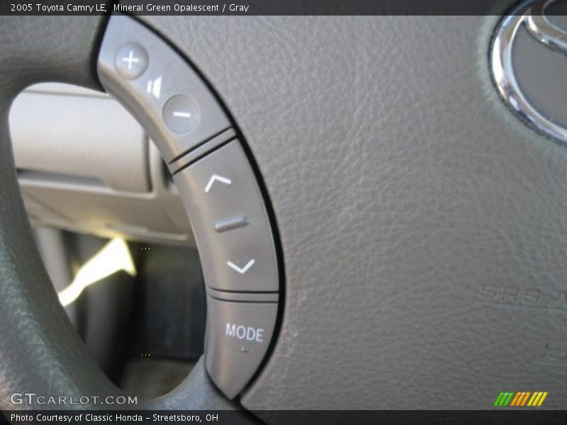 Mineral Green Opalescent / Gray 2005 Toyota Camry LE