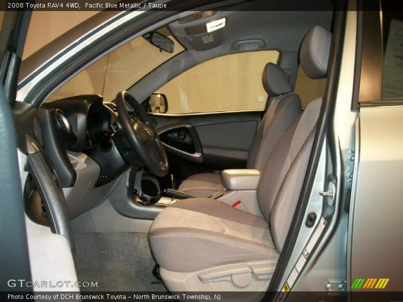 Pacific Blue Metallic / Taupe 2008 Toyota RAV4 4WD
