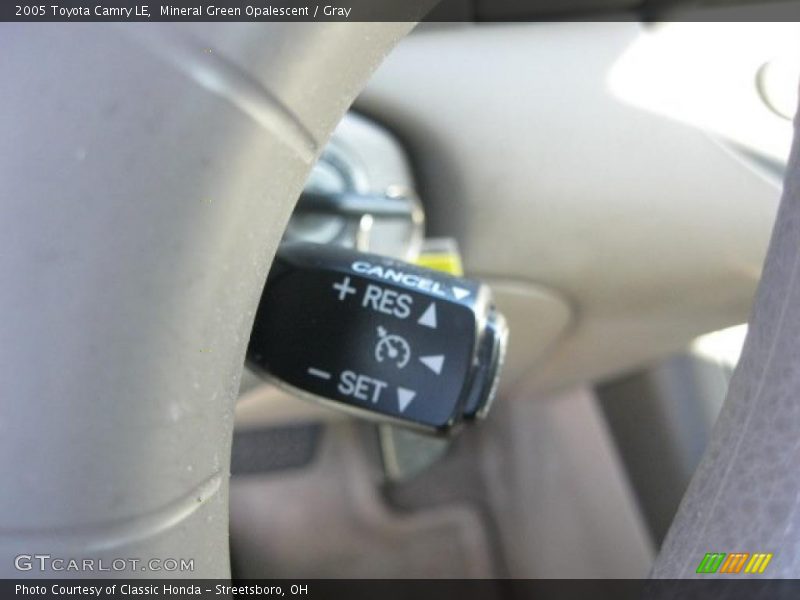 Mineral Green Opalescent / Gray 2005 Toyota Camry LE