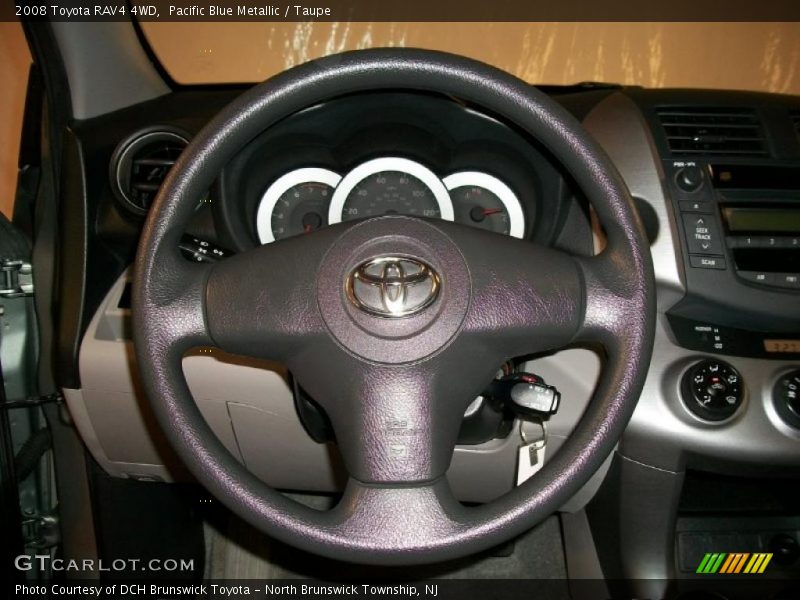 Pacific Blue Metallic / Taupe 2008 Toyota RAV4 4WD