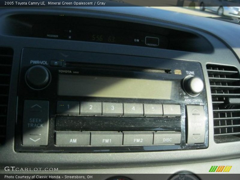 Mineral Green Opalescent / Gray 2005 Toyota Camry LE