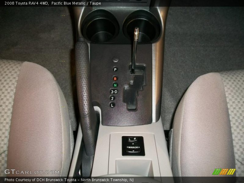 Pacific Blue Metallic / Taupe 2008 Toyota RAV4 4WD