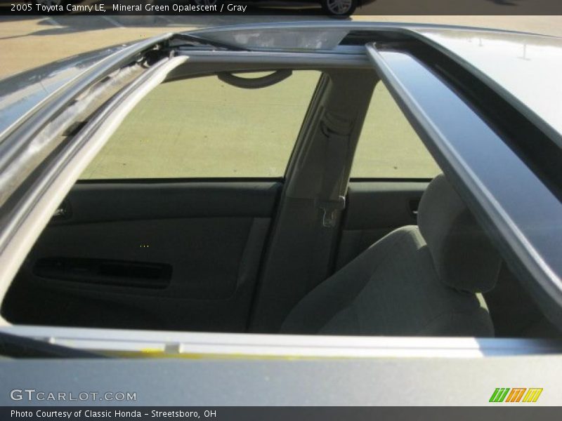 Mineral Green Opalescent / Gray 2005 Toyota Camry LE