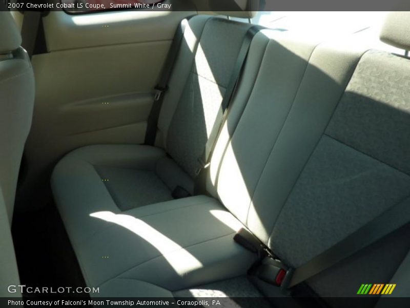 Summit White / Gray 2007 Chevrolet Cobalt LS Coupe