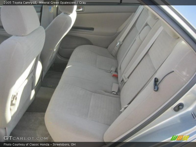 Mineral Green Opalescent / Gray 2005 Toyota Camry LE
