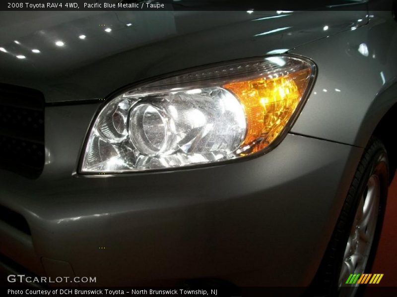 Pacific Blue Metallic / Taupe 2008 Toyota RAV4 4WD