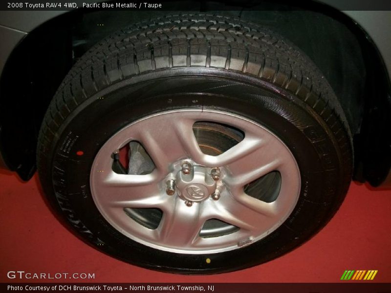 Pacific Blue Metallic / Taupe 2008 Toyota RAV4 4WD