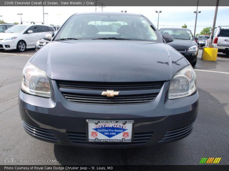 Slate Metallic / Gray 2008 Chevrolet Cobalt LS Sedan