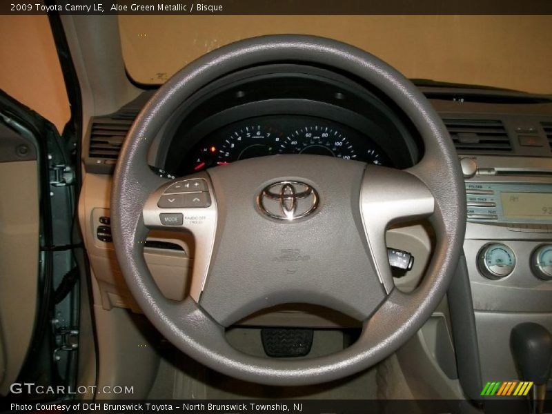 Aloe Green Metallic / Bisque 2009 Toyota Camry LE