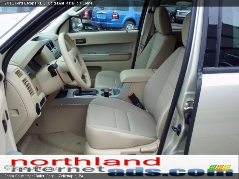 Gold Leaf Metallic / Camel 2011 Ford Escape XLT
