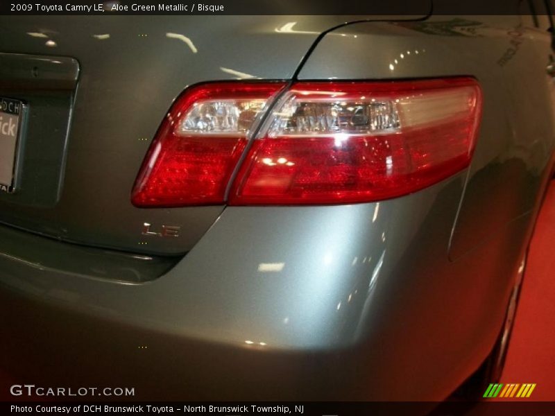 Aloe Green Metallic / Bisque 2009 Toyota Camry LE