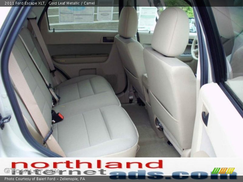 Gold Leaf Metallic / Camel 2011 Ford Escape XLT