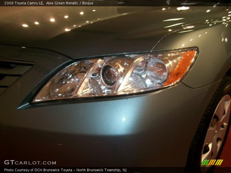 Aloe Green Metallic / Bisque 2009 Toyota Camry LE