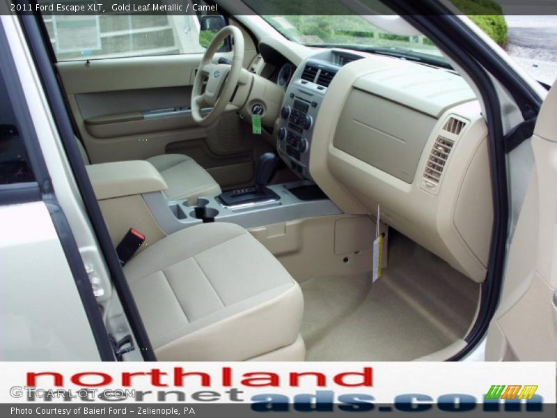 Gold Leaf Metallic / Camel 2011 Ford Escape XLT