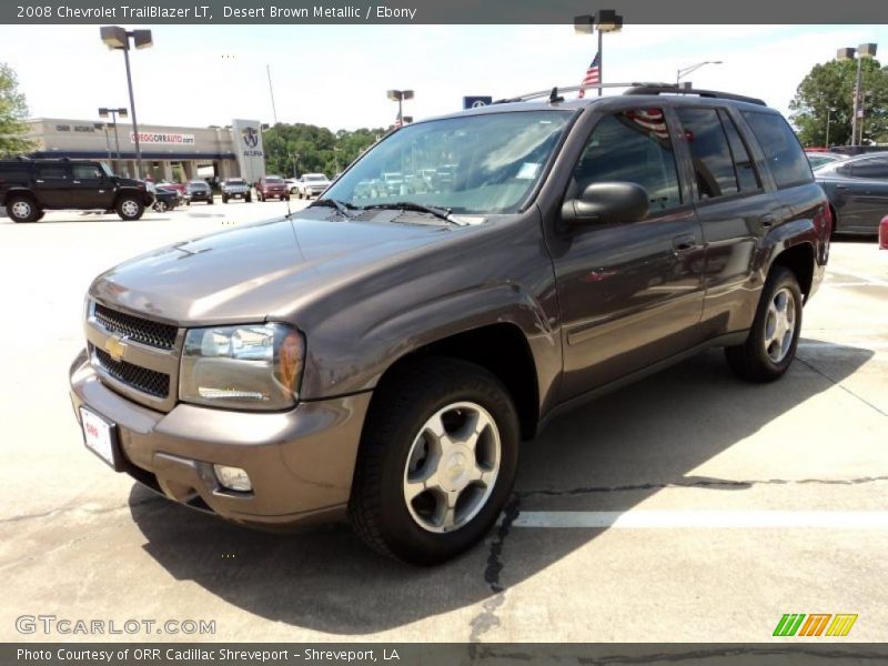 Desert Brown Metallic / Ebony 2008 Chevrolet TrailBlazer LT
