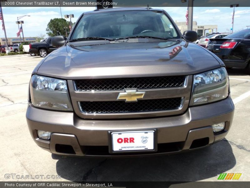 Desert Brown Metallic / Ebony 2008 Chevrolet TrailBlazer LT