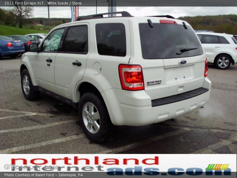 White Suede / Stone 2011 Ford Escape XLT
