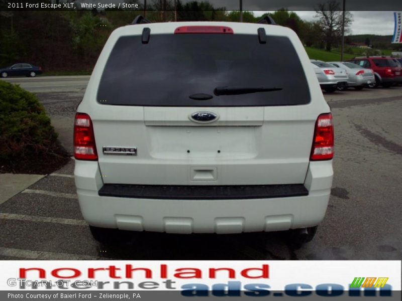 White Suede / Stone 2011 Ford Escape XLT