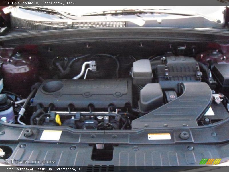Dark Cherry / Black 2011 Kia Sorento LX