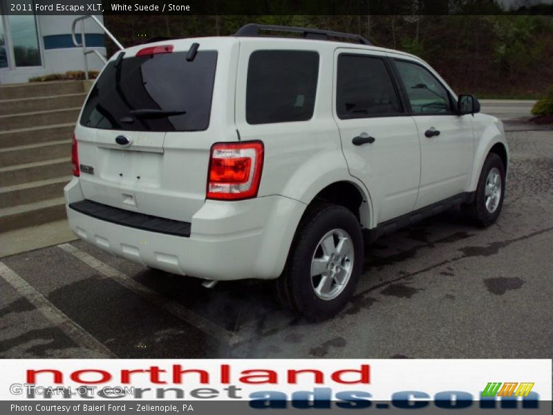 White Suede / Stone 2011 Ford Escape XLT