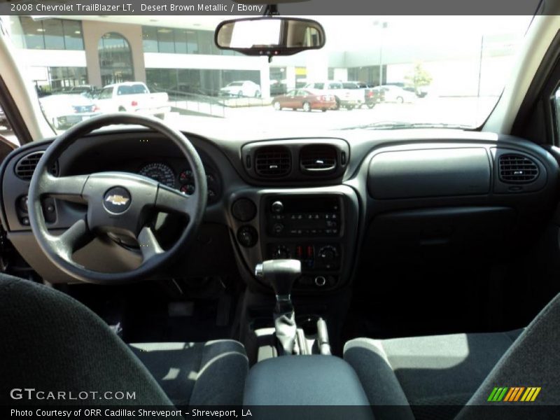 Desert Brown Metallic / Ebony 2008 Chevrolet TrailBlazer LT