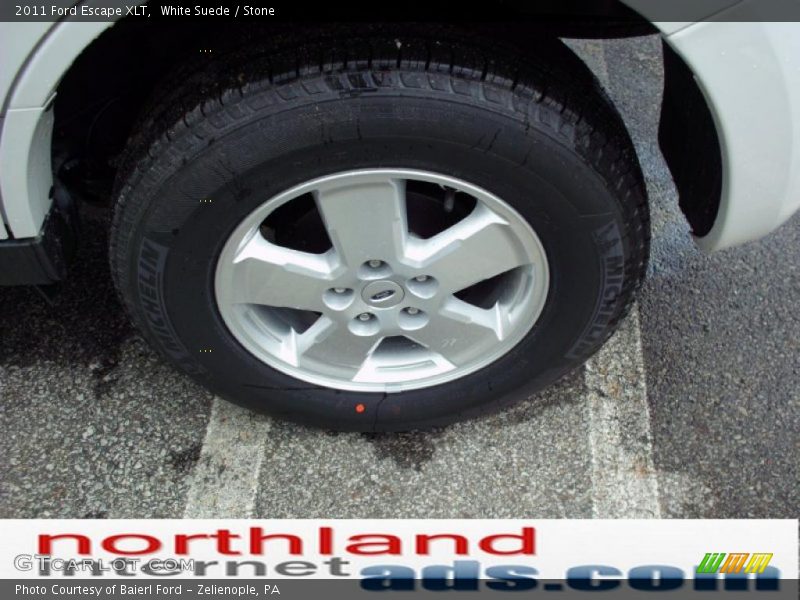 White Suede / Stone 2011 Ford Escape XLT