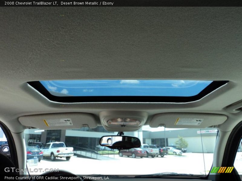 Desert Brown Metallic / Ebony 2008 Chevrolet TrailBlazer LT