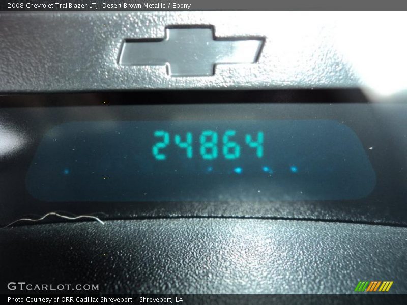 Desert Brown Metallic / Ebony 2008 Chevrolet TrailBlazer LT