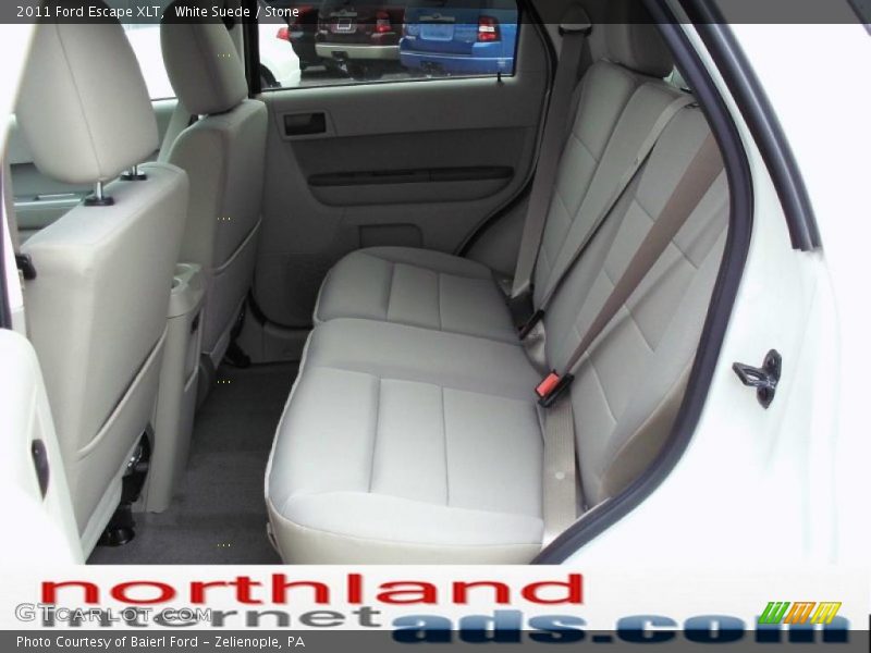 White Suede / Stone 2011 Ford Escape XLT