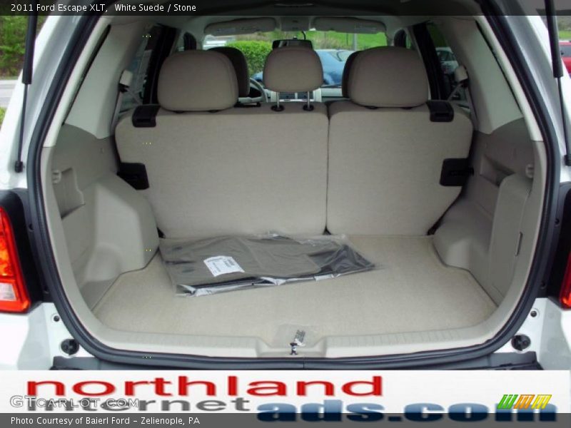 White Suede / Stone 2011 Ford Escape XLT