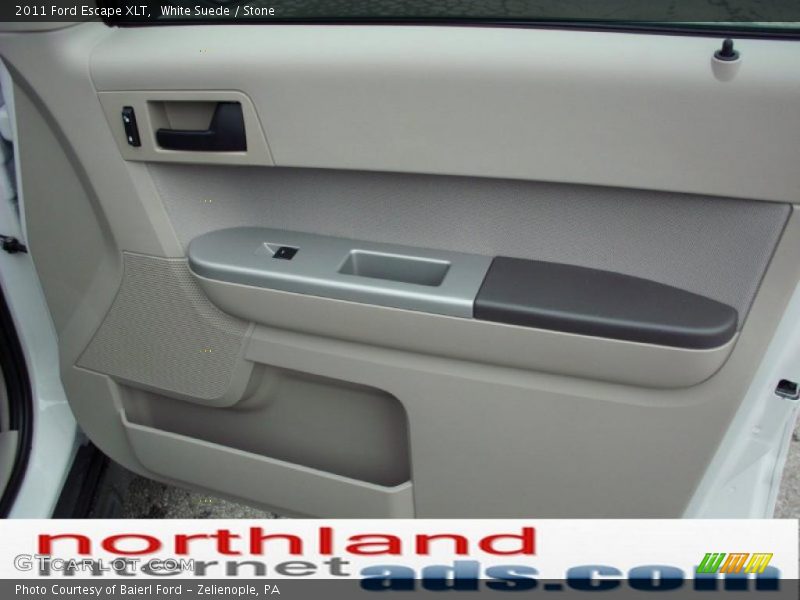 White Suede / Stone 2011 Ford Escape XLT