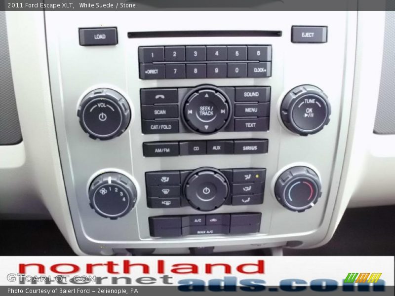 White Suede / Stone 2011 Ford Escape XLT