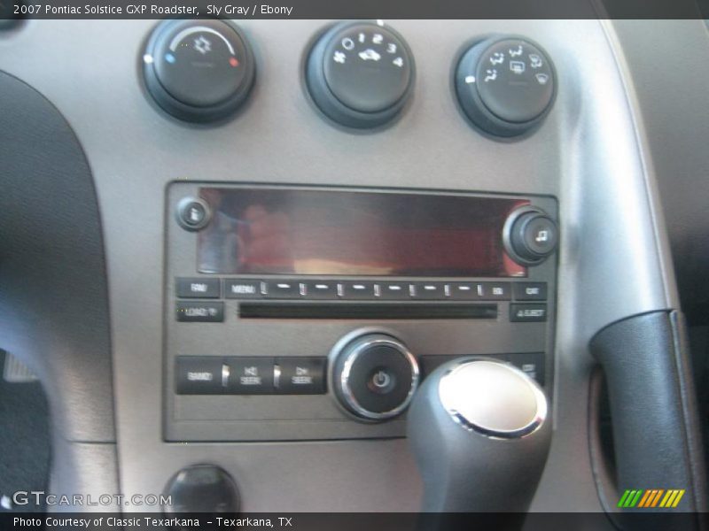 Sly Gray / Ebony 2007 Pontiac Solstice GXP Roadster