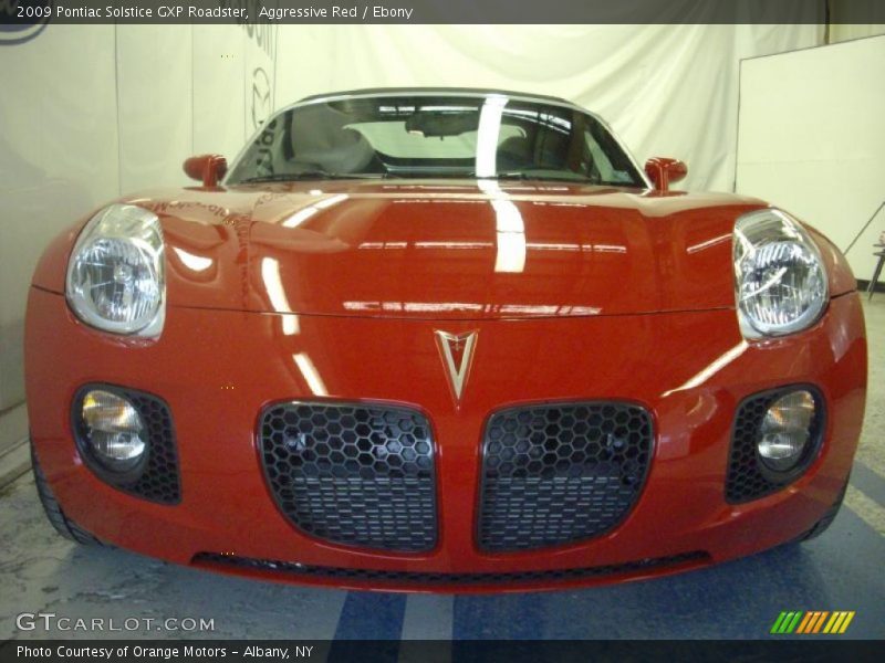 Aggressive Red / Ebony 2009 Pontiac Solstice GXP Roadster