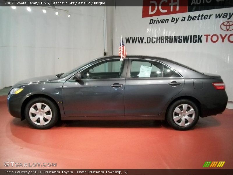 Magnetic Gray Metallic / Bisque 2009 Toyota Camry LE V6