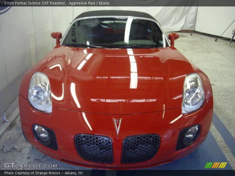 Aggressive Red / Ebony 2009 Pontiac Solstice GXP Roadster