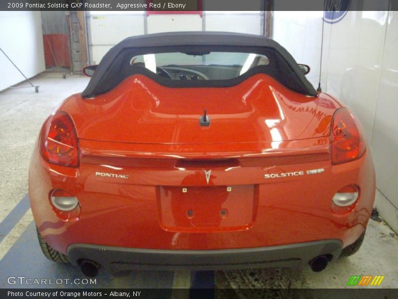 Aggressive Red / Ebony 2009 Pontiac Solstice GXP Roadster