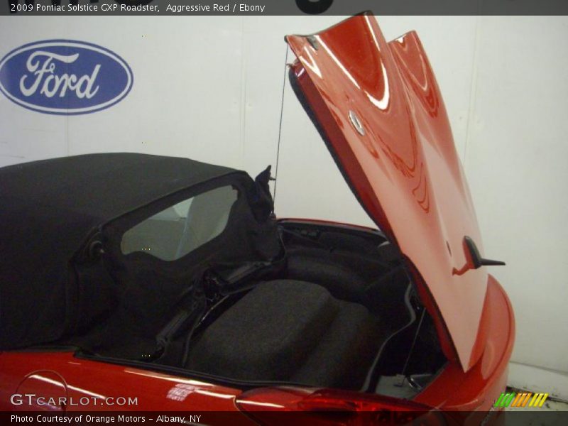 Aggressive Red / Ebony 2009 Pontiac Solstice GXP Roadster