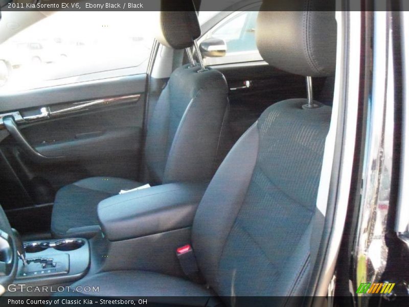 Ebony Black / Black 2011 Kia Sorento EX V6