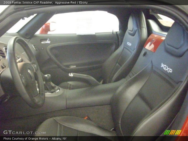 Aggressive Red / Ebony 2009 Pontiac Solstice GXP Roadster