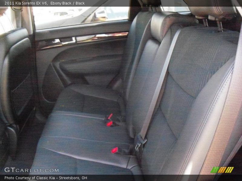 Ebony Black / Black 2011 Kia Sorento EX V6