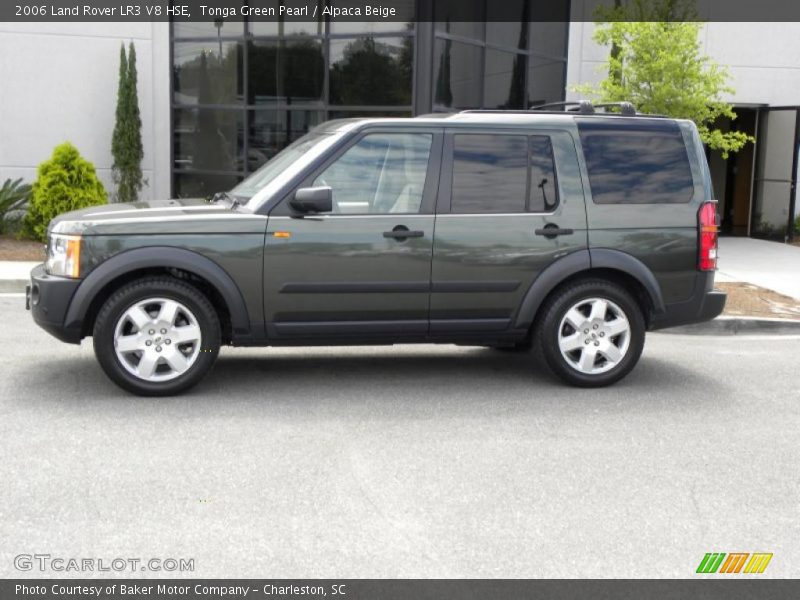 Tonga Green Pearl / Alpaca Beige 2006 Land Rover LR3 V8 HSE