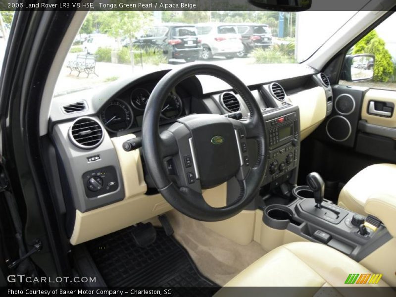 Tonga Green Pearl / Alpaca Beige 2006 Land Rover LR3 V8 HSE