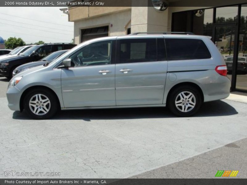 Silver Pearl Metallic / Gray 2006 Honda Odyssey EX-L