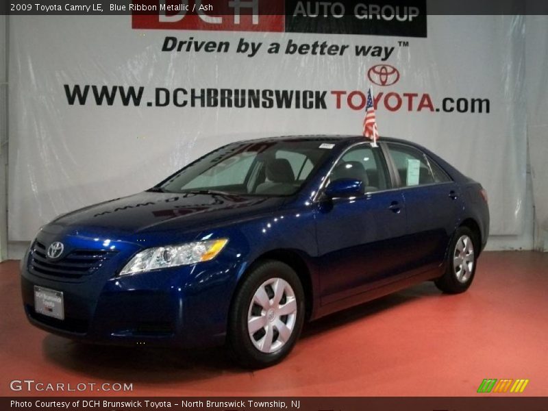 Blue Ribbon Metallic / Ash 2009 Toyota Camry LE