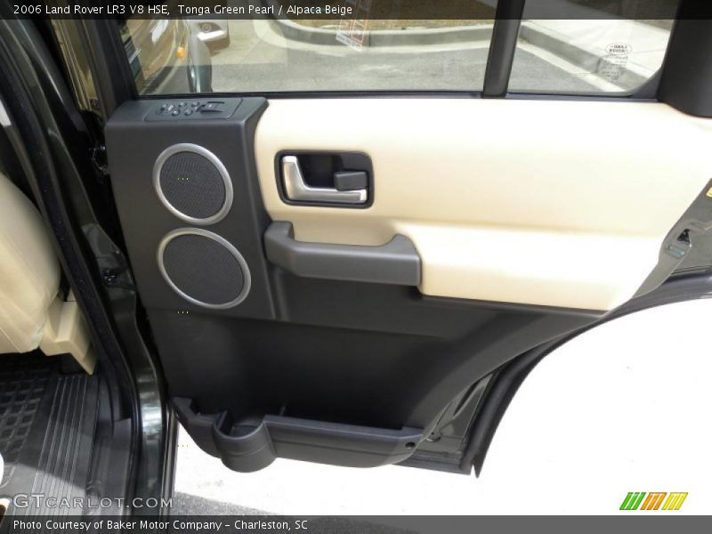 Tonga Green Pearl / Alpaca Beige 2006 Land Rover LR3 V8 HSE